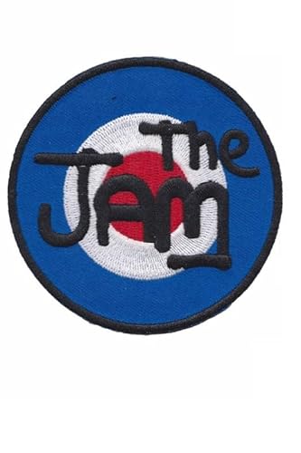 The Jam Round Punk Rock Mod Revival Band Aufnäher Besticktes Patch zum Aufbügeln Applique von martytradingofficial