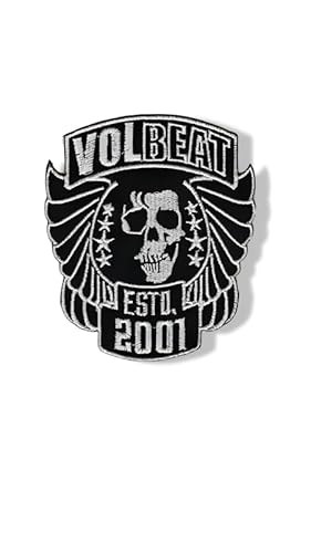 Volbeat-inspirierter Patch – Bestickter Aufnäher zum Aufbügeln, Esto. 2001 Design, Souvenir & Zubehör Volbeat-inspirierter Patch – Bestickter Aufnäher zum Aufbügeln, Esto. 2001 Design, Souvenir & Zubehör von martytradingofficial