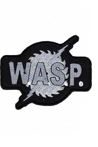 Wasp Metal Band Aufnäher Besticktes Patch zum Aufbügeln Applique von martytradingofficial