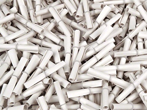 Röllchenlose weiss, 1400 Nieten (2 x P/500 + 4 x P/100) von maru