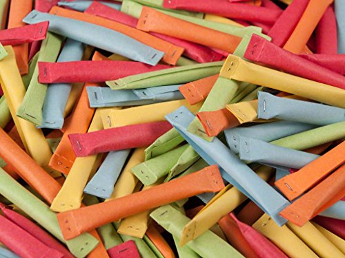 Sicherheitslose, geklammert, bunt gemischt, 600 Nieten (6 x P/100) von maru
