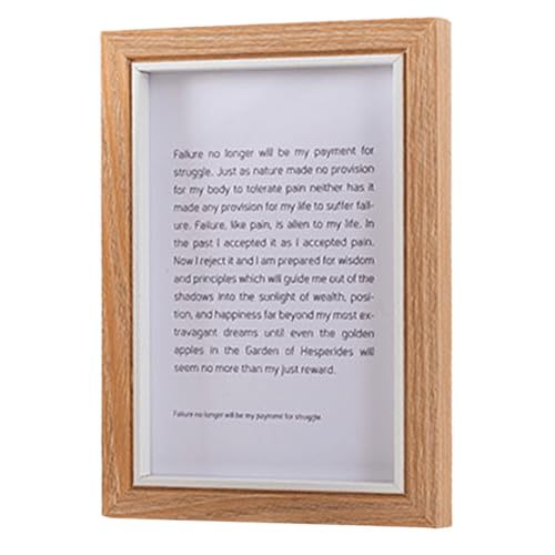 marysgift Bilderrahmen, 15,2 x 20,3 cm, Vintage-Chic, für Zuhause, Büro, Tischplatte, Posterrahmen (Holz, 20,3 cm) von marysgift