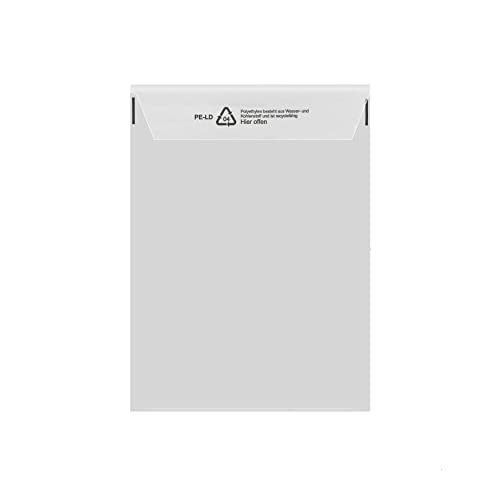 1000 Folienversandtaschen transparent C5 165x220 mm Klappenbeutel PE-Versandtaschen UNIPOST 510800 von MASHPAPER