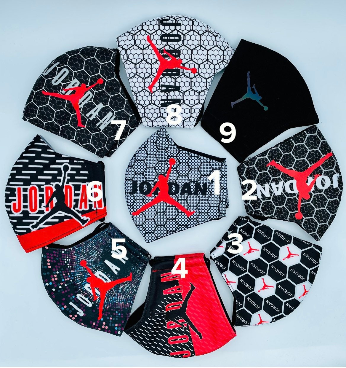 Basketball Gesichtsmasken Jumpman, Hochwertige Gesichtsmaske, Sportgesichtsmaske, Mode Erwachsenengesichtsmaske Basketball Gesichtsmasken Jumpman, Hochwertige Gesichtsmaske, Sportgesichtsmaske, Mode Erwachsenengesichtsmaske von maskzitupshop