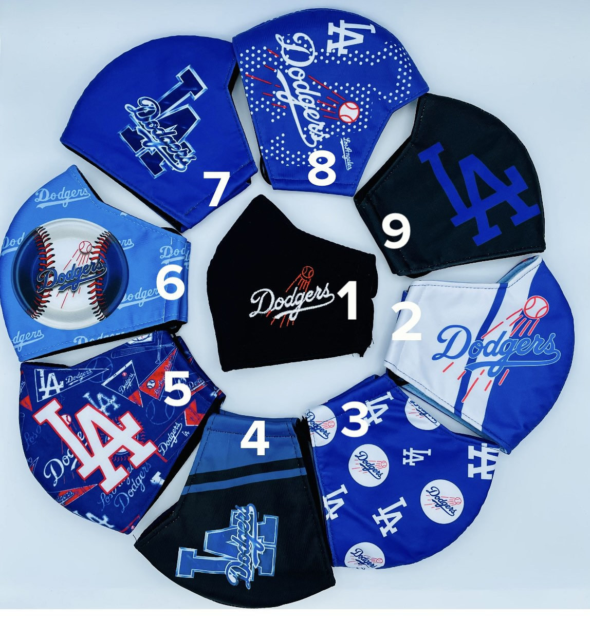 Mlb Los Angeles Dodgers Hochwertige Gesichtsmaske, La Sport Baseball Mode Gesichtsmaske Mlb Los Angeles Dodgers Hochwertige Gesichtsmaske, La Sport Baseball Mode Gesichtsmaske von maskzitupshop