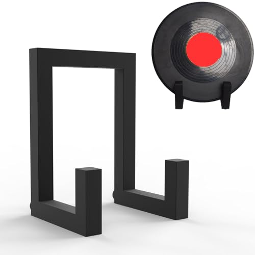 Teller Ständer Metall Schwarz, Staffelei Ständer, Deko Schallplatten für De Wand, Schwarz LP Plattenständer Vinyl für Singles, Schallplatten Halter Bild Ständer für Display, Teller Ständer Metall Schwarz, Staffelei Ständer, Deko Schallplatten für De Wand, Schwarz LP Plattenständer Vinyl für Singles, Schallplatten Halter Bild Ständer für Display, von masteymoh
