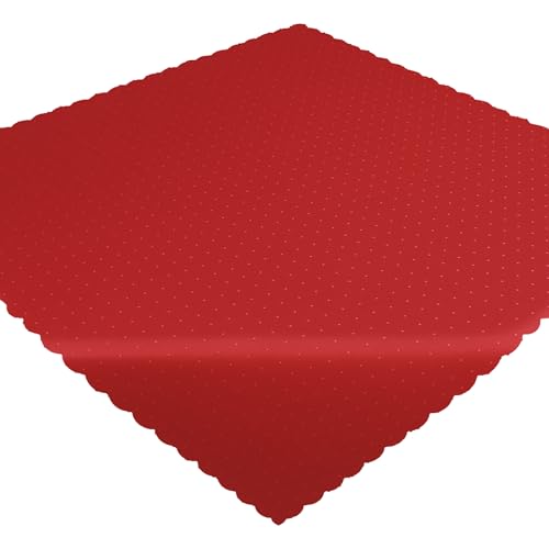 Tischdecke 90 x 90 cm für Küche & Esstisch in Rot - Waschbare Landhaus Mitteldecke Tischdecke 90 x 90 cm für Küche & Esstisch in Rot - Waschbare Landhaus Mitteldecke von matches21 HOME & HOBBY