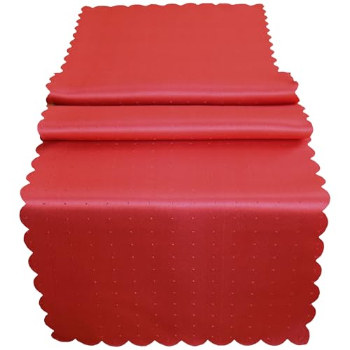 Tischläufer 40 x 150 cm für Küche & Esstisch in Rot - Waschbare Landhaus Mitteldecke Tischläufer 40 x 150 cm für Küche & Esstisch in Rot - Waschbare Landhaus Mitteldecke von matches21 HOME & HOBBY