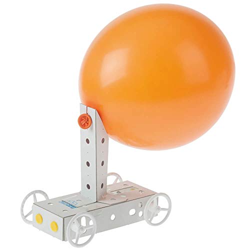 matches21 HOME & HOBBY Luftballon Fahrzeug Karton DIY Holz Bastelset für Kinder ab 6 Jahren Funktionsmodell-Bausatz von matches21 HOME & HOBBY