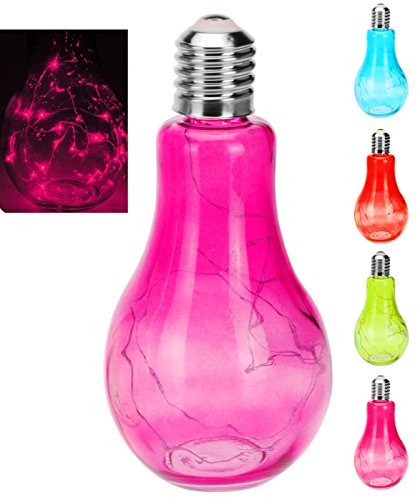 Dekolampe Bulb mit LED Beleuchtung Glühbirne aus Glas mit Draht Lichterkette Grün Dekolampe Bulb mit LED Beleuchtung Glühbirne aus Glas mit Draht Lichterkette Grün von matrasa