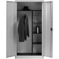 mauser Stahlschrank 790049A0 lichtgrau 95,0 x 50,0 x 195,0 cm, aufgebaut mauser Stahlschrank 790049A0 lichtgrau 95,0 x 50,0 x 195,0 cm, aufgebaut von mauser