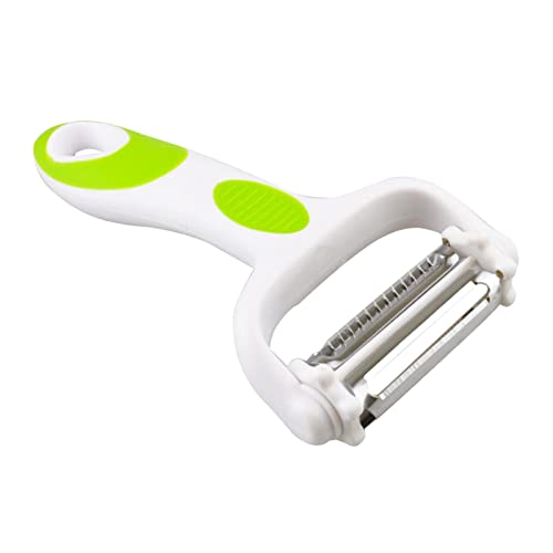 maxal Juliienne-Schäler, bequemer Gemüseschäler mit ergonomischem Griff, Y-förmiger Schäler aus Edelstahl, Leichter Obstschäler, tragbarer Gemüsezerkleinerer zum Schneiden von Gemüse und in der Küche maxal Juliienne-Schäler, bequemer Gemüseschäler mit ergonomischem Griff, Y-förmiger Schäler aus Edelstahl, Leichter Obstschäler, tragbarer Gemüsezerkleinerer zum Schneiden von Gemüse und in der Küche von maxal