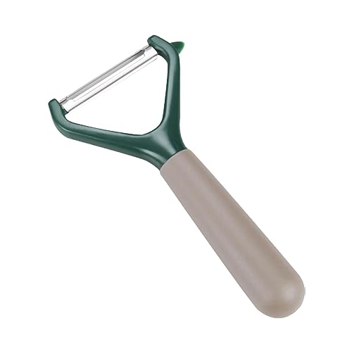 Obstschaber, Alles-in-1-Küchenschäler mit ergonomischem Griff, Y-förmiger Schäler aus Edelstahl, langlebiger und hängender Schäler, tragbarer Gemüseschneider von maxal