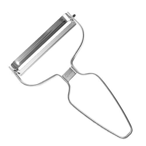 Obstschaber, Küchenschäler mit ergonomischem Griff, Y-förmiger Edelstahlschäler, langlebiger hängender Schäler, tragbarer Gemüseschäler für und von maxal