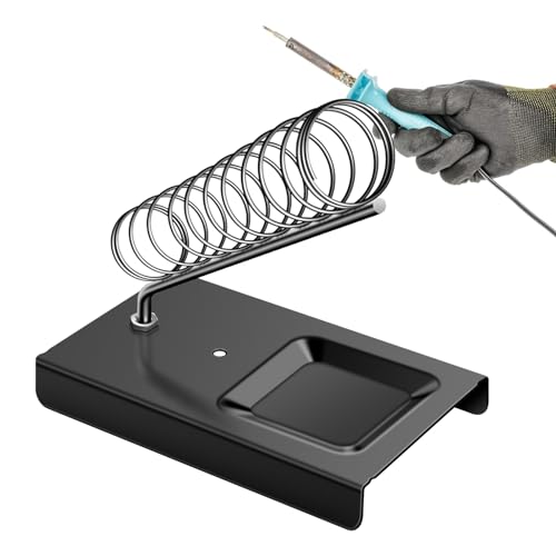 maxal Lötständer, Lötkolbenhalter - Quadratischer Metall-Lötkolbenständer, Schweißausrüstung für Fabriken, Reparaturen von Haushaltsgeräten, Werkstätten maxal Lötständer, Lötkolbenhalter - Quadratischer Metall-Lötkolbenständer, Schweißausrüstung für Fabriken, Reparaturen von Haushaltsgeräten, Werkstätten von maxal