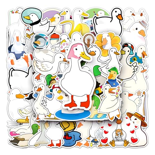 maxtachi Sticker Enten,50 Stück Wasserdichtes und Verschleißfestes PVC Material Enten Sticker Klein, 50 Verschiedene Gemusterte Aufkleber,Für Dekoration Von Skateboards,Fahrrädern,Gepäckstücken maxtachi Sticker Enten,50 Stück Wasserdichtes und Verschleißfestes PVC Material Enten Sticker Klein, 50 Verschiedene Gemusterte Aufkleber,Für Dekoration Von Skateboards,Fahrrädern,Gepäckstücken von maxtachi