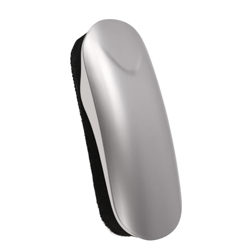 maxtek Magnetischer trocken abwischbarer Radiergummi, Glasplattenradierer, 1 Packung, Whiteboard-Radierer für trocken abwischbare Tafel, Glastafel, Kalendertafel, Büro- und Schulbedarf (Silber) von maxtek