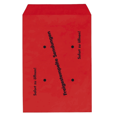 mayer-network Freistempler-Taschen B4 100 g/qm rot 250 Stück. von mayer-network