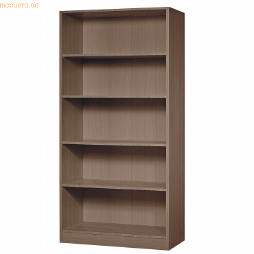 mcbuero.de Regal 3 Ordnerhöhen BxTxH 1000x400x2004mm Nussbaum mcbuero.de Regal 3 Ordnerhöhen BxTxH 1000x400x2004mm Nussbaum von mcbuero.de