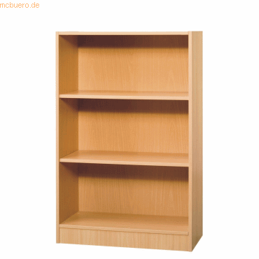 mcbuero.de Regal 3 Ordnerhöhen BxTxH 800x400x1270mm Buche mcbuero.de Regal 3 Ordnerhöhen BxTxH 800x400x1270mm Buche von mcbuero.de