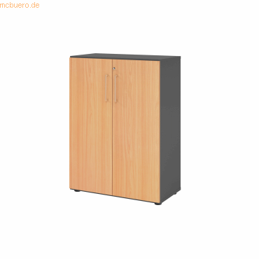 mcbuero.de Regal 3OH Türe graphit/Buche mcbuero.de Regal 3OH Türe graphit/Buche von mcbuero.de