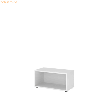 mcbuero.de Regal FlexWall 1OH weiß von mcbuero.de