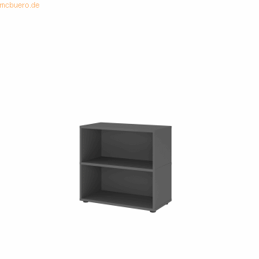 mcbuero.de Regal FlexWall 2OH graphit von mcbuero.de