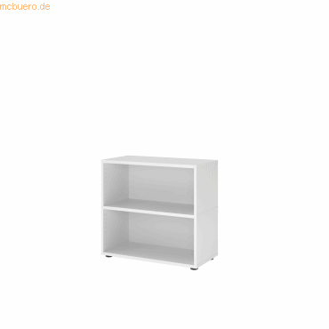 mcbuero.de Regal FlexWall 2OH weiß von mcbuero.de