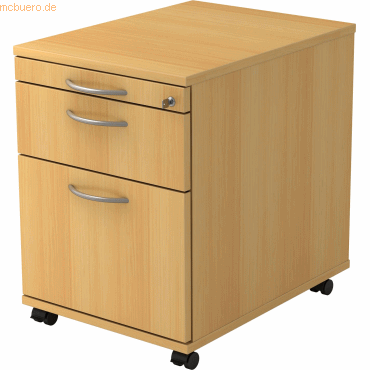 mcbuero.de Rollcontainer 58cm 1 Schub 1 Hängeregistratur Schloss Bogen mcbuero.de Rollcontainer 58cm 1 Schub 1 Hängeregistratur Schloss Bogen von mcbuero.de