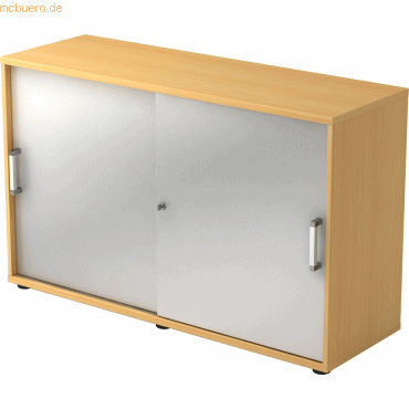 mcbuero.de Schiebetürschrank Derie 9 2 OH BxTxH 120x40x74,8cm Griff CE mcbuero.de Schiebetürschrank Derie 9 2 OH BxTxH 120x40x74,8cm Griff CE von mcbuero.de
