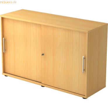 mcbuero.de Schiebetürschrank Derie 9 2 OH BxTxH 120x40x74,8cm Griff RE mcbuero.de Schiebetürschrank Derie 9 2 OH BxTxH 120x40x74,8cm Griff RE von mcbuero.de