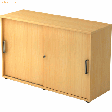mcbuero.de Schiebetürschrank Derie 9 2 OH BxTxH 120x40x74,8cm Griff SG mcbuero.de Schiebetürschrank Derie 9 2 OH BxTxH 120x40x74,8cm Griff SG von mcbuero.de