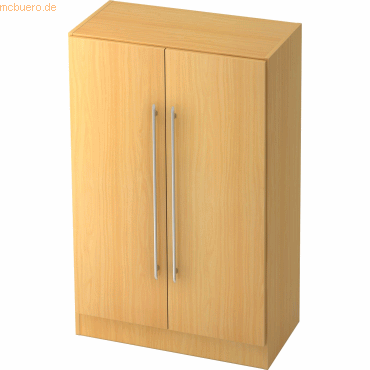 mcbuero.de Schrank Solid 3OH BxTxH 80x42x127cm Griff RE Buche/Buche mcbuero.de Schrank Solid 3OH BxTxH 80x42x127cm Griff RE Buche/Buche von mcbuero.de