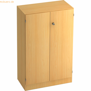 mcbuero.de Schrank Solid 3OH BxTxH 80x42x127cm Griff SG Buche/Buche mcbuero.de Schrank Solid 3OH BxTxH 80x42x127cm Griff SG Buche/Buche von mcbuero.de