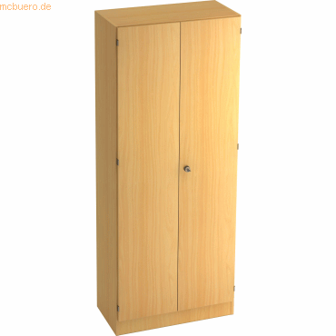 mcbuero.de schrank Solid 5 OH BxTxH 80x42x200,4cm Sockelblende Griff S von mcbuero.de