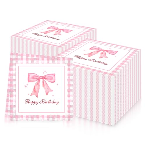 20 Stück Party-Servietten Schleifen, Papierservietten Cocktail-Servietten, Abendessen, weiche Papierservietten, Geschirr für Mädchen, Geburtstagsparty-Dekoration, 20 Stück Party-Servietten Schleifen, Papierservietten Cocktail-Servietten, Abendessen, weiche Papierservietten, Geschirr für Mädchen, Geburtstagsparty-Dekoration, von mciskin