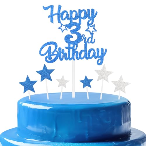 mciskin Royal Blue 3rd Birthday Decorations for Boys,Personalised Happy 3rd Birthday Cupcake Toppers for Cake,Glitter Royal Blue Cake Toppers for Girls Boys Women Men Party Favor Supplies Decor mciskin Royal Blue 3rd Birthday Decorations for Boys,Personalised Happy 3rd Birthday Cupcake Toppers for Cake,Glitter Royal Blue Cake Toppers for Girls Boys Women Men Party Favor Supplies Decor von mciskin