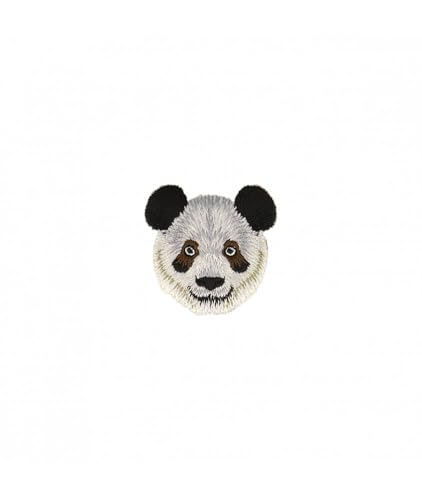 mdc Aufnäher zum Aufbügeln, Motiv: Panda, 3,8 cm x 3,8 cm von MDC