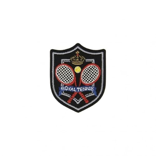 MDC Aufnäher zum Aufbügeln, Sport und Royal Royal Tennis, 5,5 x 5 cm von MDC