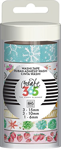 me & my BIG ideas Everyday Happy Planner Washi-Klebeband, mehrfarbig, 12,7 x 4,57 x 4,57 cm me & my BIG ideas Everyday Happy Planner Washi-Klebeband, mehrfarbig, 12,7 x 4,57 x 4,57 cm von me & my BIG ideas