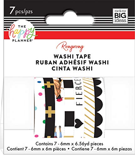 me & my BIG ideas WTB-38X Planer Washi-Klebeband, Schwarz/Weiß, Washipapier, Einheitsgröße me & my BIG ideas WTB-38X Planer Washi-Klebeband, Schwarz/Weiß, Washipapier, Einheitsgröße von me & my BIG ideas