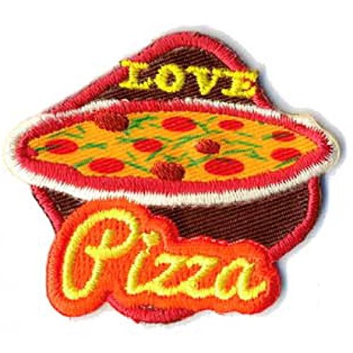 mediac Love Pizza Aufnäher Aufbügler 3er Set von mediac
