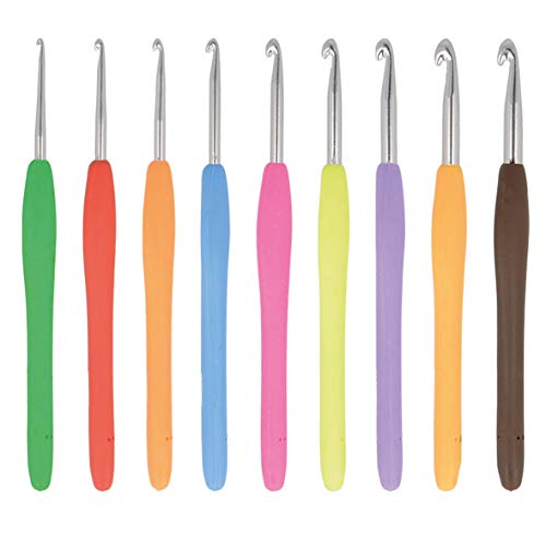 mediac Strickhaken, 9 Stück (2 – 6 mm) von MEDIAC