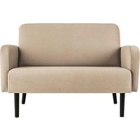 meet powered by PAPERFLOW 2-Sitzer Sofa LISBOA elfenbein schwarz Stoff, 1 St. von meet powered by PAPERFLOW