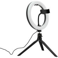 meet powered by PAPERFLOW Blogg LED-Ringlicht mit Tisch-Stativ schwarz meet powered by PAPERFLOW Blogg LED-Ringlicht mit Tisch-Stativ schwarz von meet powered by PAPERFLOW