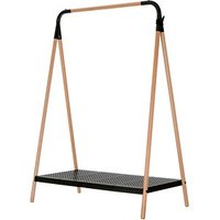 meet powered by PAPERFLOW Kleiderständer schwarz Holz 1 Haken 105,0 x 142,0 cm von meet powered by PAPERFLOW