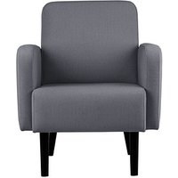 meet powered by PAPERFLOW Sessel LISBOA grau schwarz Stoff 71,0 x 81,5 x 83,0 cm, 1 St. von meet powered by PAPERFLOW