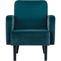 meet powered by PAPERFLOW Sessel LISBOA grün schwarz Stoff, 1 St. von meet powered by PAPERFLOW