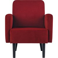 meet powered by PAPERFLOW Sessel LISBOA rot schwarz Stoff, 1 St. von meet powered by PAPERFLOW