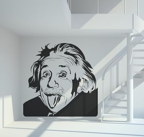 Wandtattoo Albert Einstein Größe S - ca. 23cm x 23cm Wandtattoo Albert Einstein Größe S - ca. 23cm x 23cm von mein-motiv.com